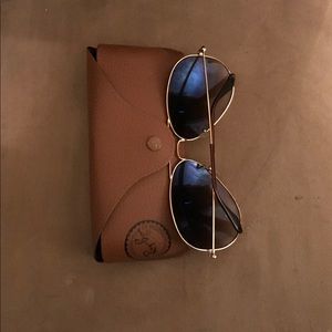 Ray-Ban Aviators 58mm Like New